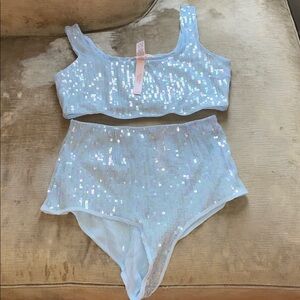 Victoria's Secret Sequin set